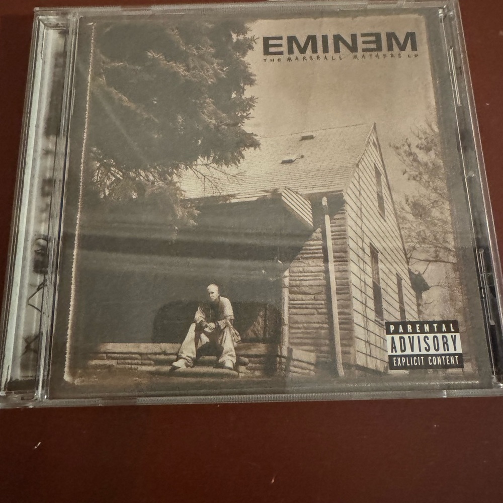 mine The Marshall Mathers LP CD - Black and Gray